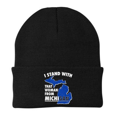I Stand With That Woman From Michigan Support Beanie
