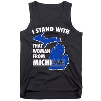 I Stand With That Woman From Michigan Support Tank Top