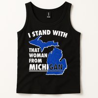 I Stand With That Woman From Michigan Support Tank Top