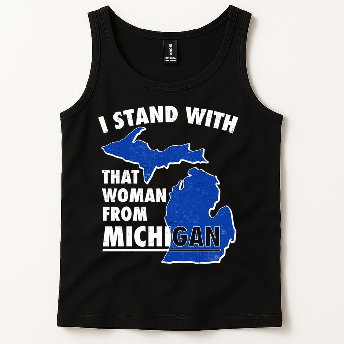 I Stand With That Woman From Michigan Support Tank Top