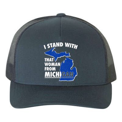 I Stand With That Woman From Michigan Support Yupoong Adult 5-Panel Trucker Hat