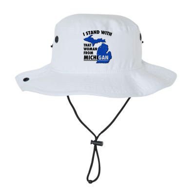 I Stand With That Woman From Michigan Support Legacy Cool Fit Booney Bucket Hat