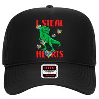 I Steal Hearts Autism Awareness Dinosaur Trucker Hat