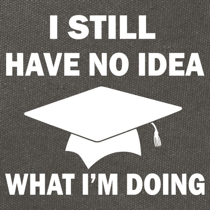 I Still Have No idea What I'm Doing Cotton Canvas Backpack