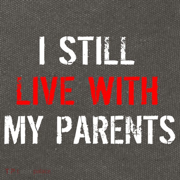 I Still Live With My Parents Cotton Canvas Backpack
