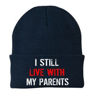 I Still Live With My Parents Knit Cap Winter Beanie