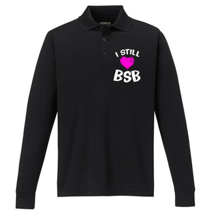 I Still Love BSB Music Band Performance Long Sleeve Polo