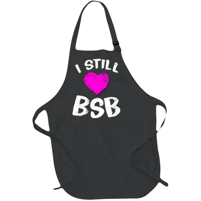 I Still Love BSB Music Band Full-Length Apron With Pockets