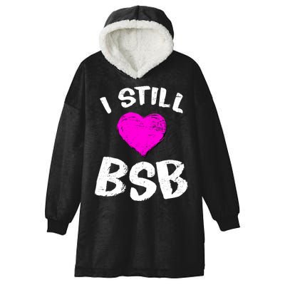 I Still Love BSB Music Band Hooded Wearable Blanket