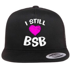 I Still Love BSB Music Band Flat Bill Trucker Hat