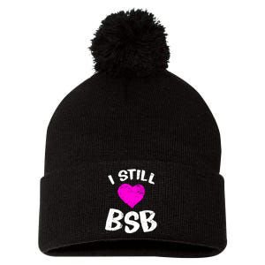 I Still Love BSB Music Band Pom Pom 12in Knit Beanie