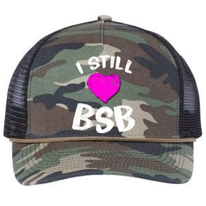 I Still Love BSB Music Band Retro Rope Trucker Hat Cap