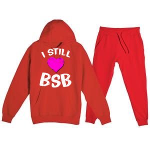 I Still Love BSB Music Band Premium Hooded Sweatsuit Set