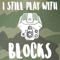 I Still Play With Blocks Legacy Tie Dye Trucker Hat