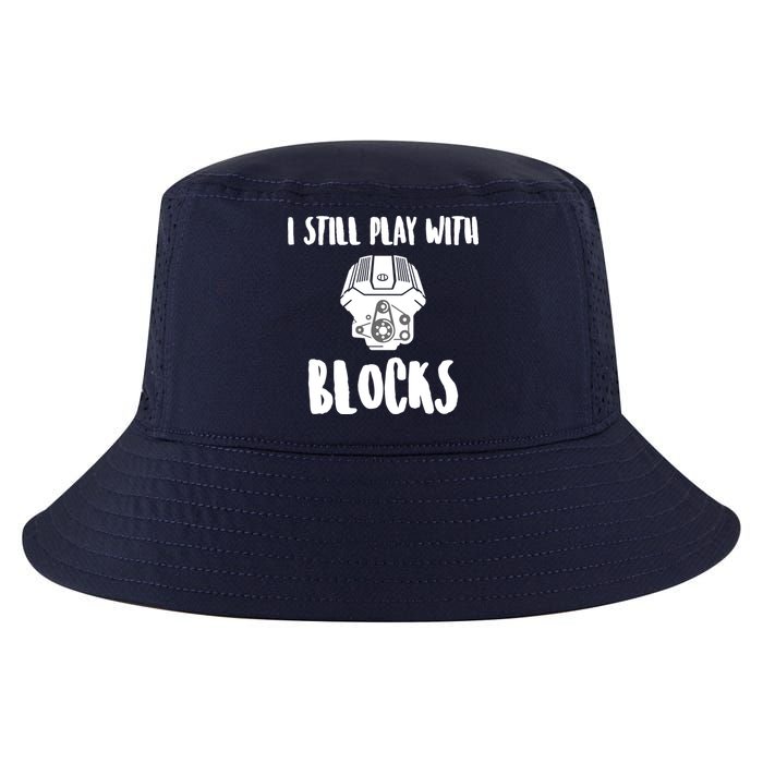 I Still Play With Blocks Cool Comfort Performance Bucket Hat
