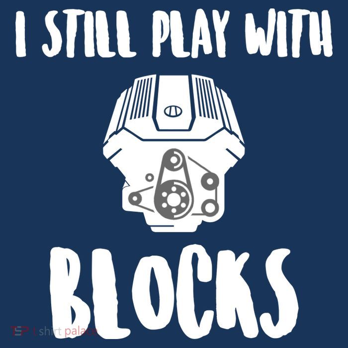 I Still Play With Blocks Doggie Tank