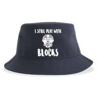 I Still Play With Blocks Sustainable Bucket Hat