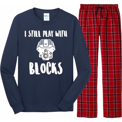 I Still Play With Blocks Long Sleeve Pajama Set