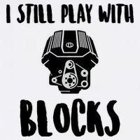 I Still Play With Blocks Garment-Dyed Sweatshirt
