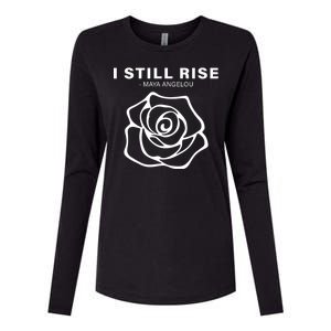 I Still Rise Inspirational Quote Womens Cotton Relaxed Long Sleeve T-Shirt