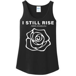 I Still Rise Inspirational Quote Ladies Essential Tank