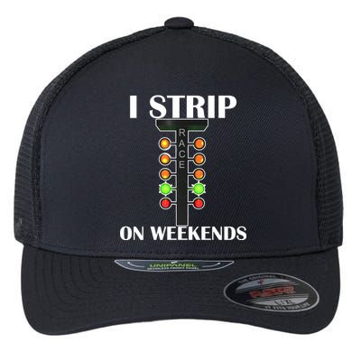 I Strip On Weekends Flexfit Unipanel Trucker Cap