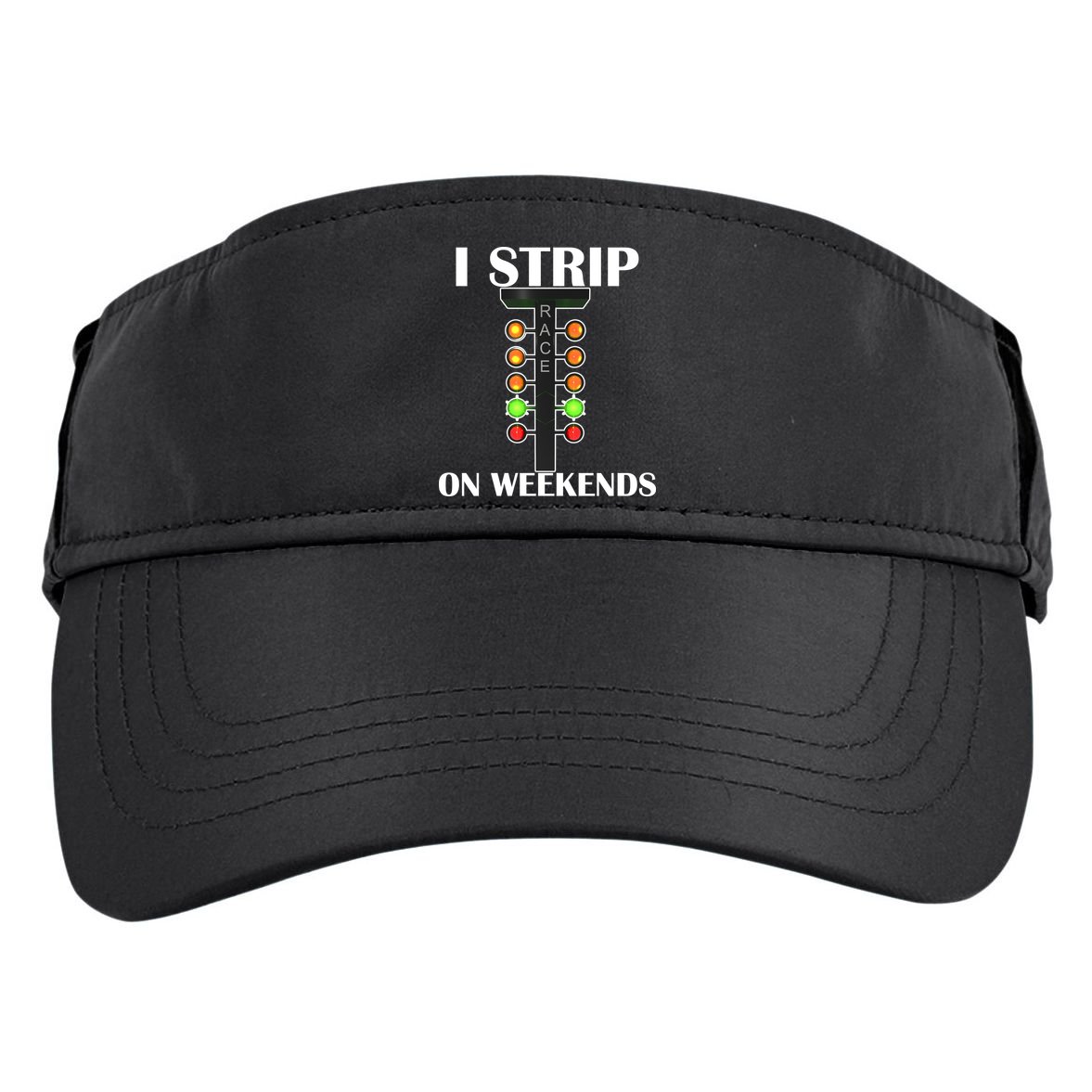 I Strip On Weekends Adult Drive Performance Visor