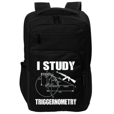I Study Triggernometry Gun Impact Tech Backpack