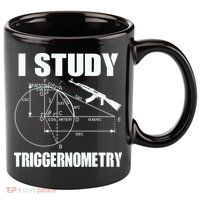 I Study Triggernometry Gun 11oz C Handle Ceramic Mug