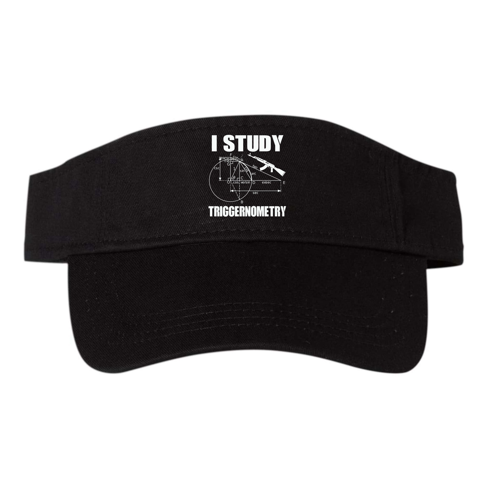 I Study Triggernometry Gun Visor