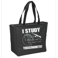 I Study Triggernometry Gun Zip Tote Bag
