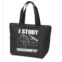 I Study Triggernometry Gun Zip Tote Bag