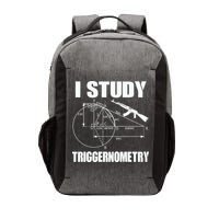 I Study Triggernometry Gun Vector Backpack