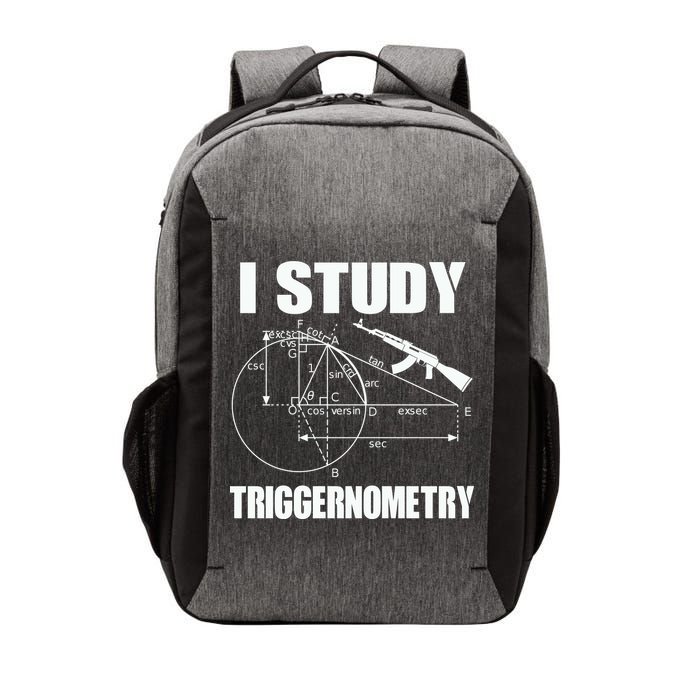 I Study Triggernometry Gun Vector Backpack