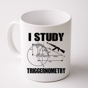 I Study Triggernometry Gun Coffee Mug