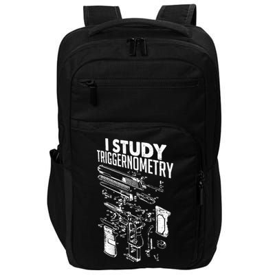 I Study Triggernometry Gun Diagram Impact Tech Backpack