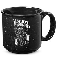 I Study Triggernometry Gun Diagram 15oz Campfire Ceramic Mug