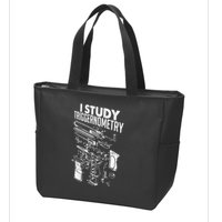 I Study Triggernometry Gun Diagram Zip Tote Bag