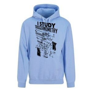 I Study Triggernometry Gun Diagram Unisex Surf Hoodie