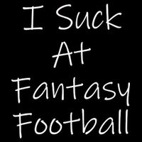 I Suck At Fantasy Football Bucket Hat