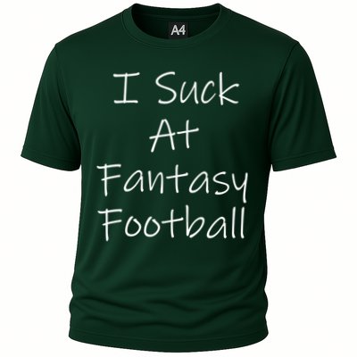 I Suck At Fantasy Football Cooling Performance Crew T-Shirt