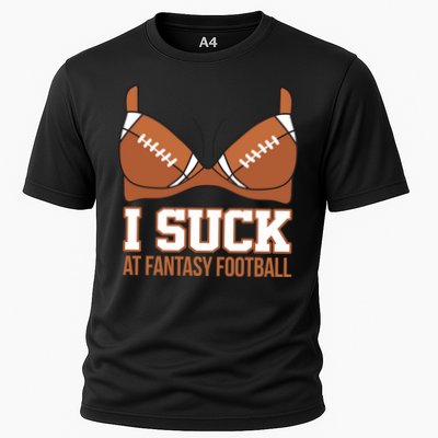 I Suck At Fantasy Football Last Place Cooling Performance Crew T-Shirt