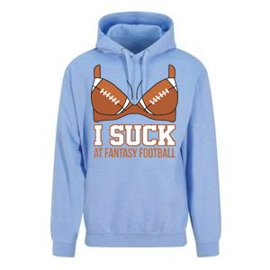 I Suck At Fantasy Football Last Place Unisex Surf Hoodie