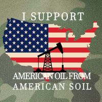 I Support American Oil From American Soil Keystone Pipeline Legacy Tie Dye Trucker Hat