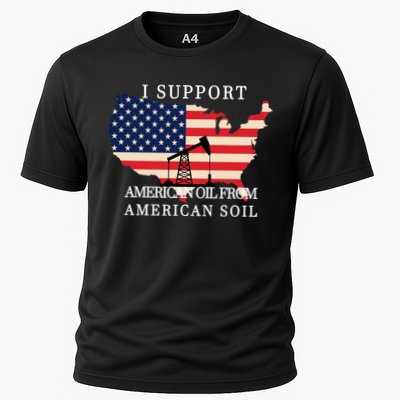 I Support American Oil From American Soil Keystone Pipeline Performance Shirt