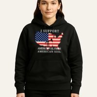 I Support American Oil From American Soil Keystone Pipeline Hoodie