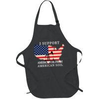 I Support American Oil From American Soil Keystone Pipeline Apron