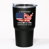 I Support American Oil From American Soil Keystone Pipeline Tumbler