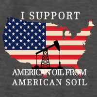 I Support American Oil From American Soil Keystone Pipeline Vector Backpack