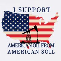 I Support American Oil From American Soil Keystone Pipeline Garment-Dyed Sweatshirt